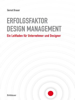 cover image of Erfolgsfaktor Design-Management